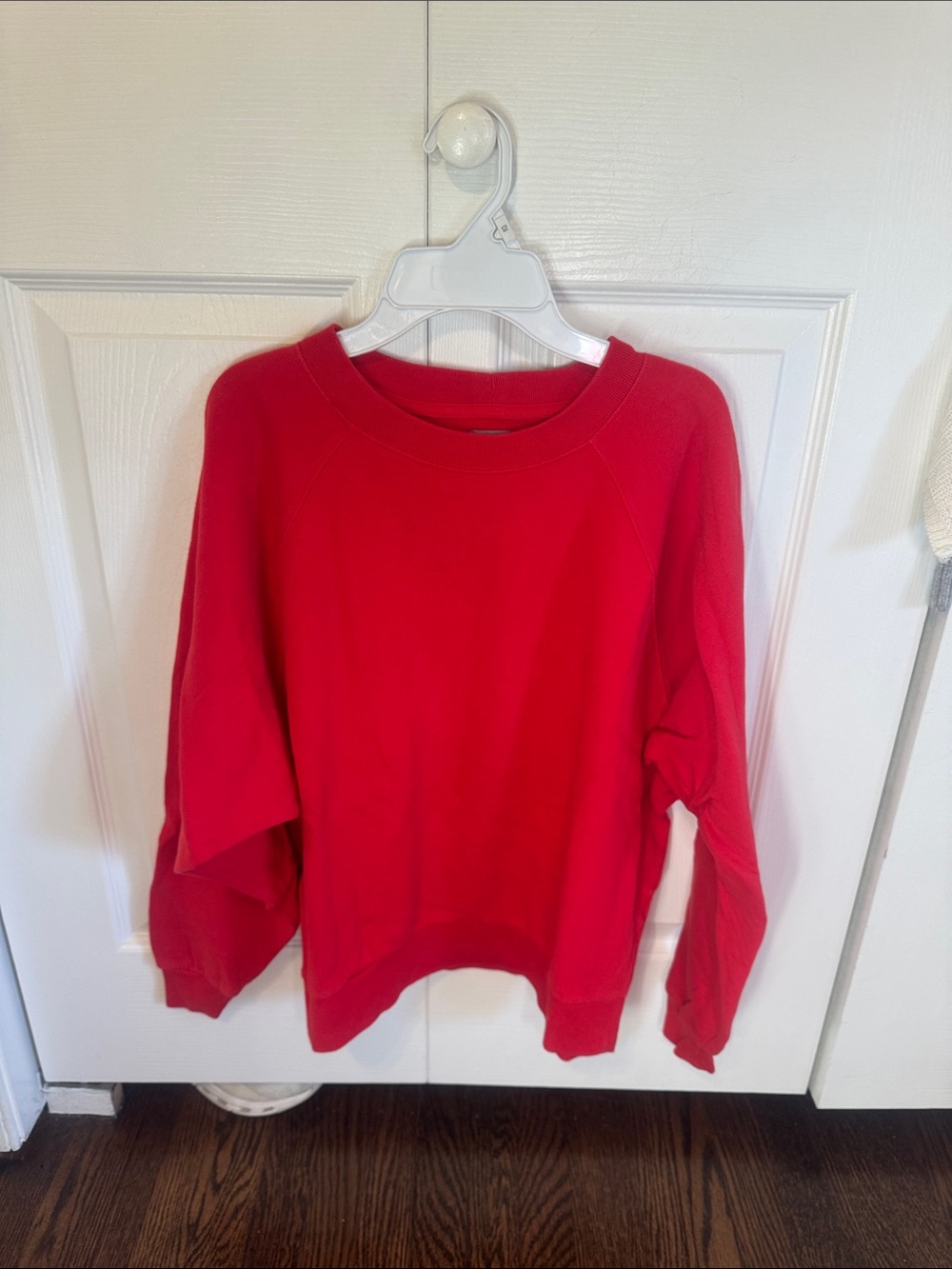 GAP Bright Red Crewneck Sweater
